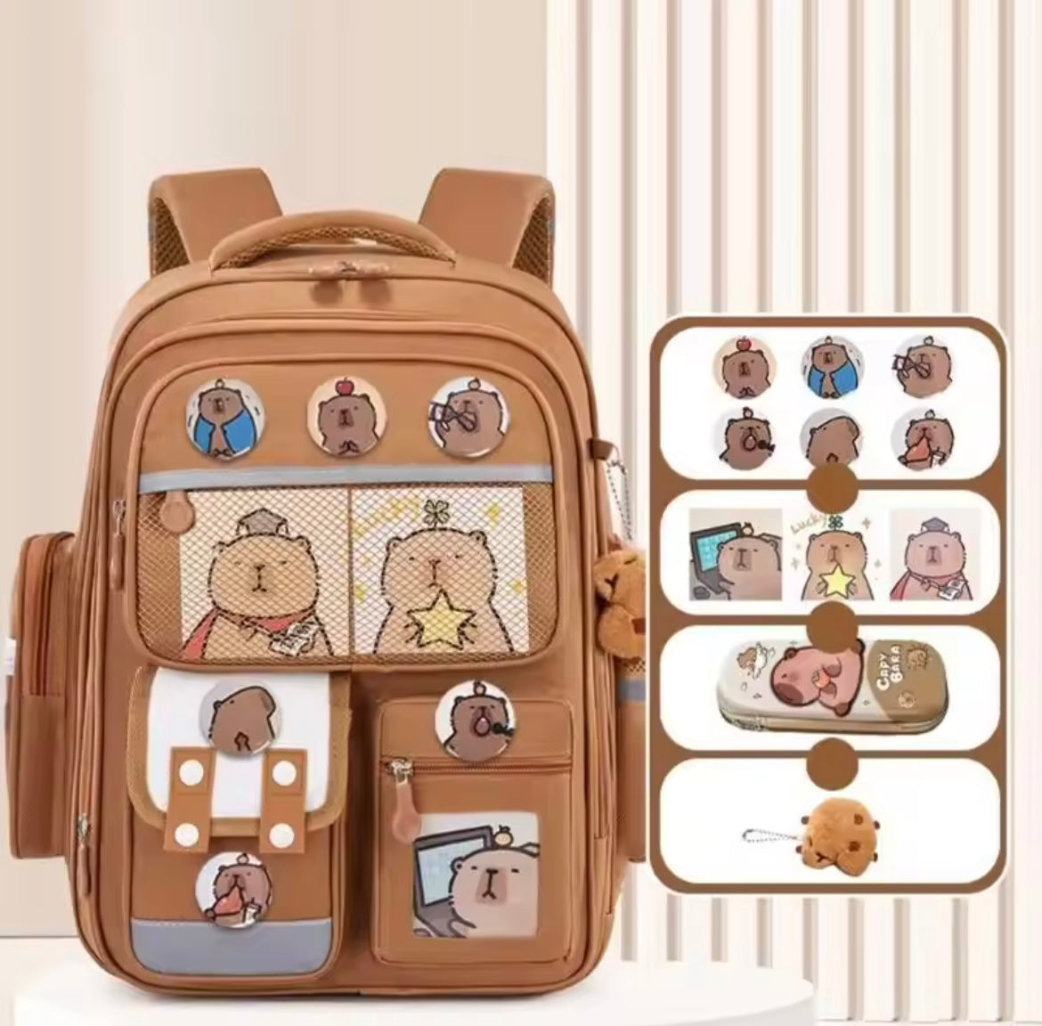 MOCHILA CAPIBARA