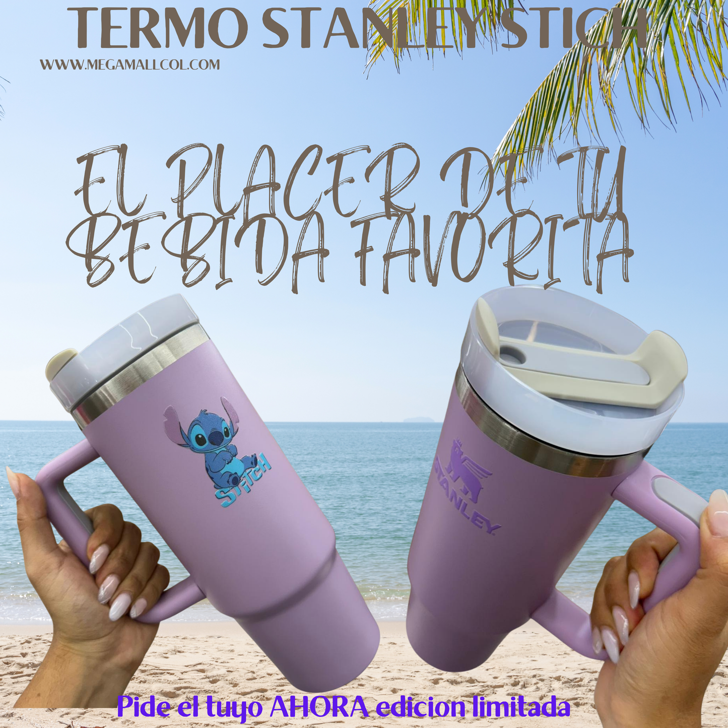 TERMO STANLEY EDICION LIMITADA STITCH