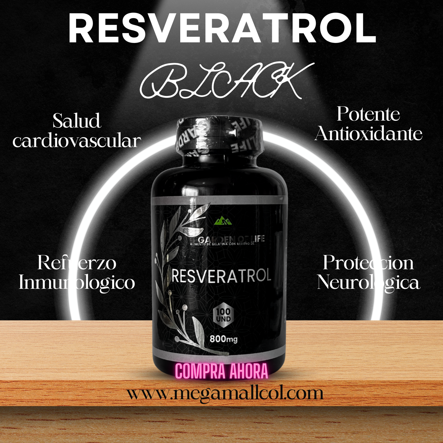 RESVERATROL BLACK (REGISTRO INVIMA)
