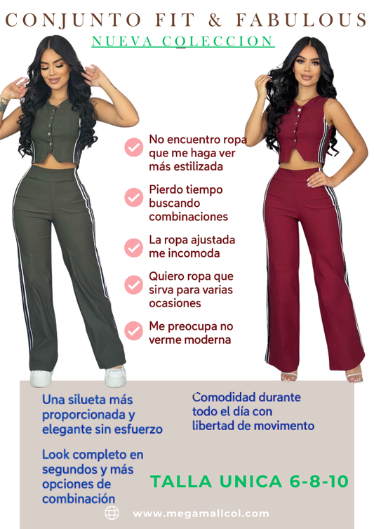 CONJUNTO Fit & Fabulous