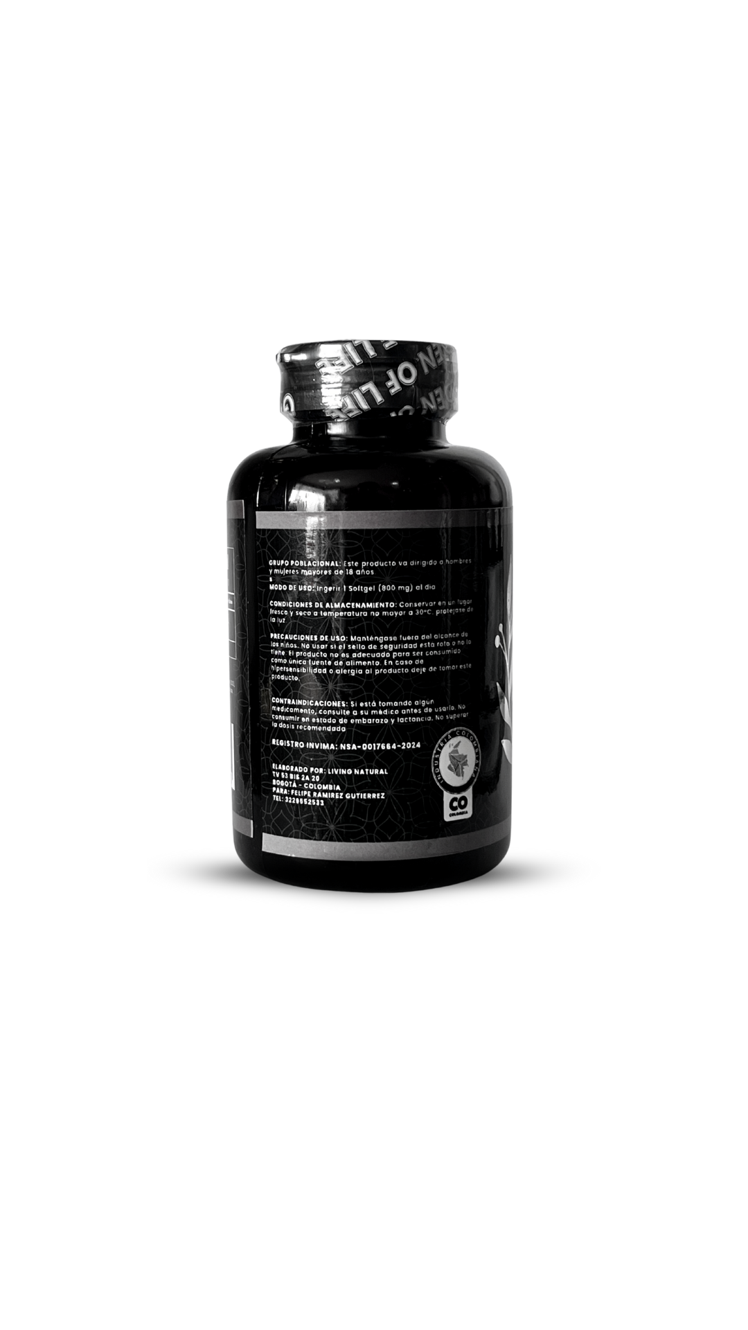 RESVERATROL BLACK (REGISTRO INVIMA)