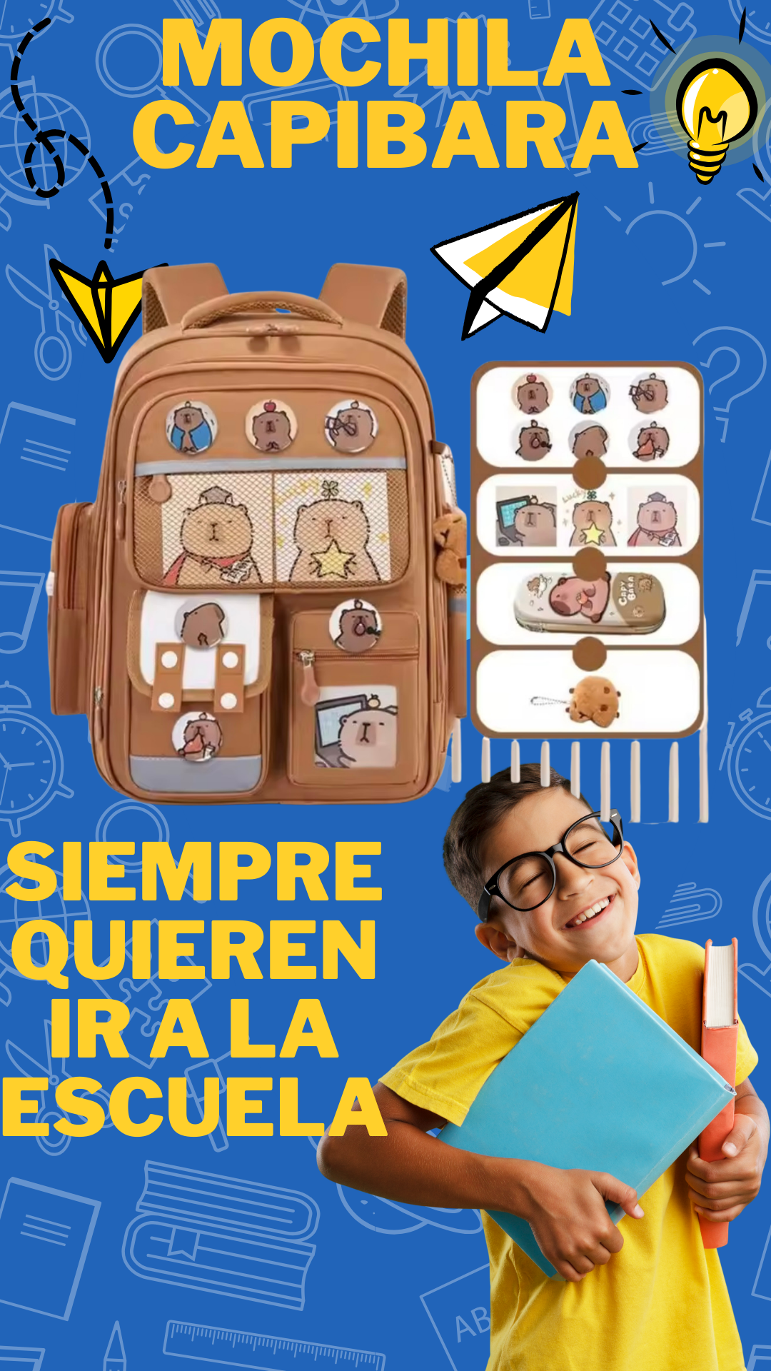 MOCHILA CAPIBARA