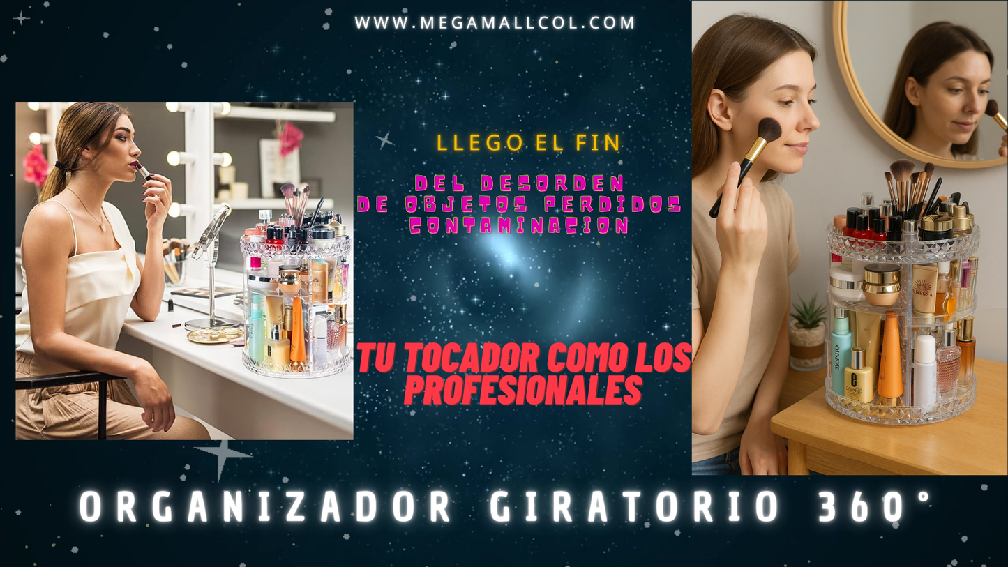 Organizador de Maquillaje 360