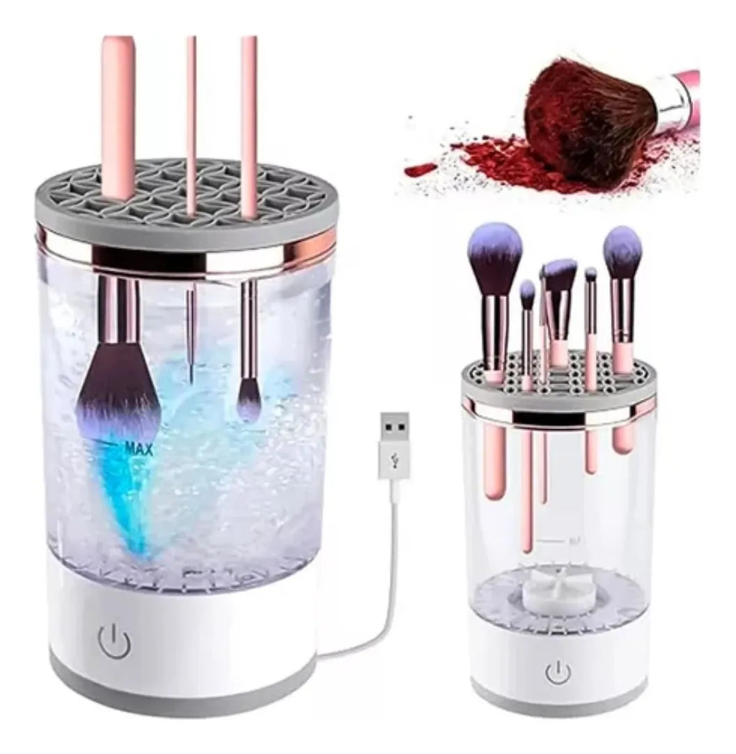 Lavadora de brochas de maquillaje
