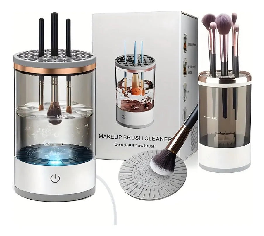 Lavadora de brochas de maquillaje