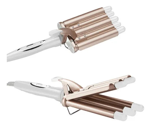 Plancha Rizadora Onduladora De Cabello