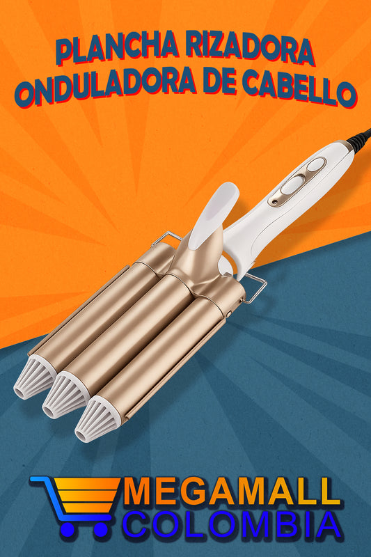 Plancha Rizadora Onduladora De Cabello